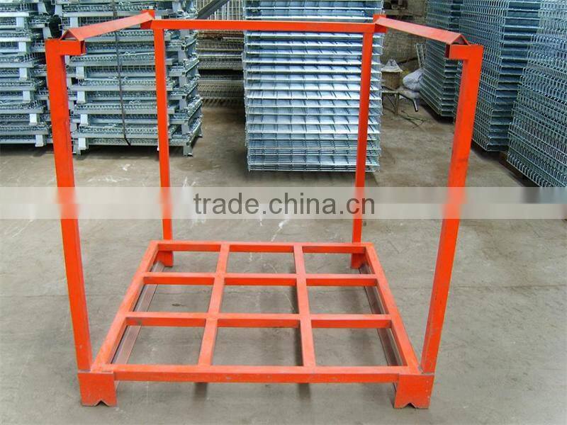 Warehouse Steel powder coating stacking frame