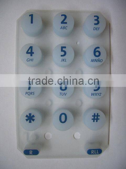 Compression Molding for Silicone Rubber Keypads Mold Making Silicone Rubber molds