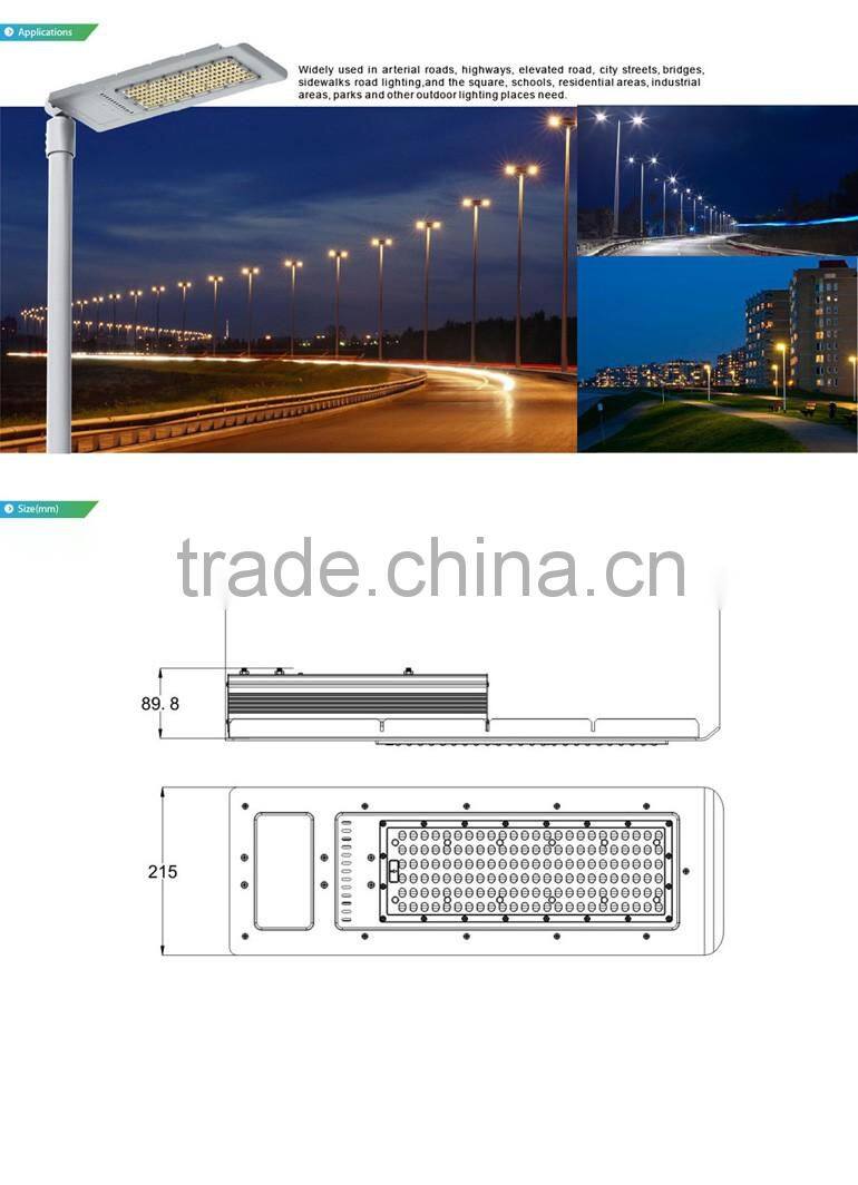 150W LED High Lumen Street Lamps, Meanwell Driver, Shenzhen Facotory, Promotional Price CE Rohs Approved, Super Slim Design