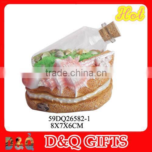 Promotional gifts beach poly sand bottle