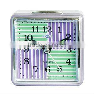 desk clock, cute square alarm clock, lovely wake up clock,