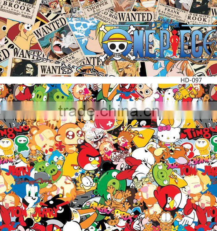 HD-097 CARLIKE Air Bubble Free Bomb Sticker Full Car Body Wrap