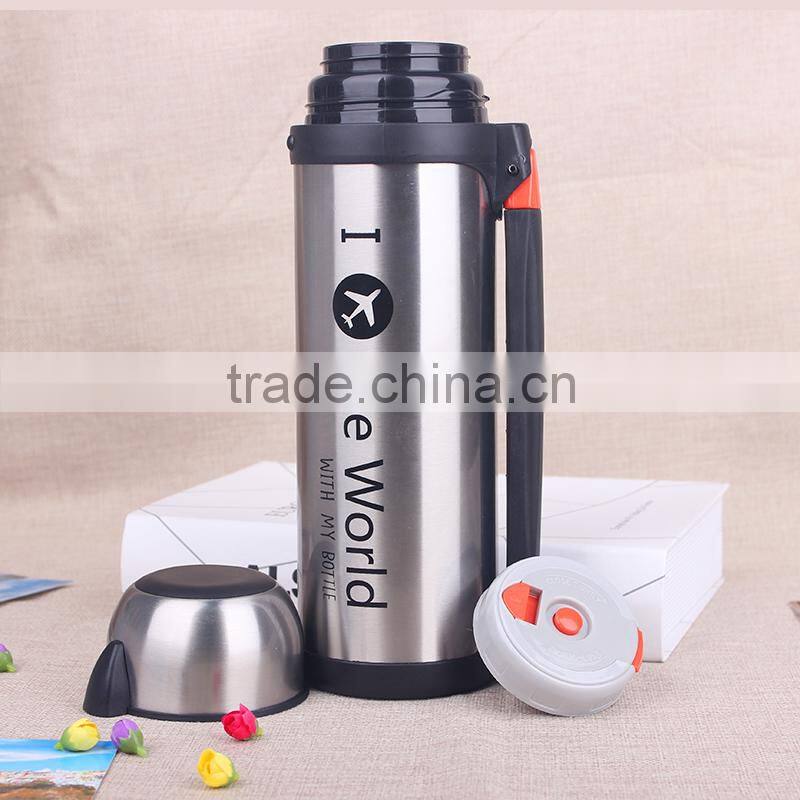 stainless steel water bottle wide mouth vacuum flask 32 oz thermos vacuum bottle