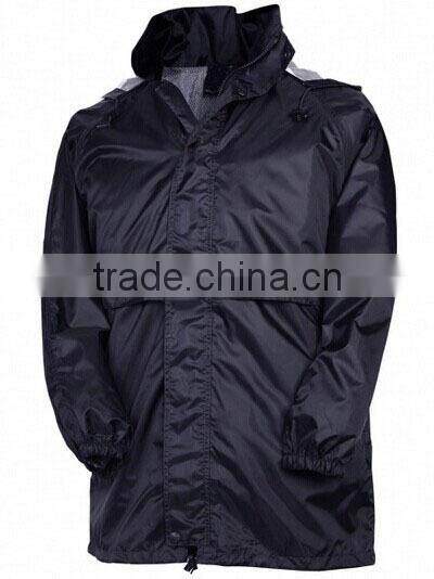 Functional good quality lightweight men's raincoat