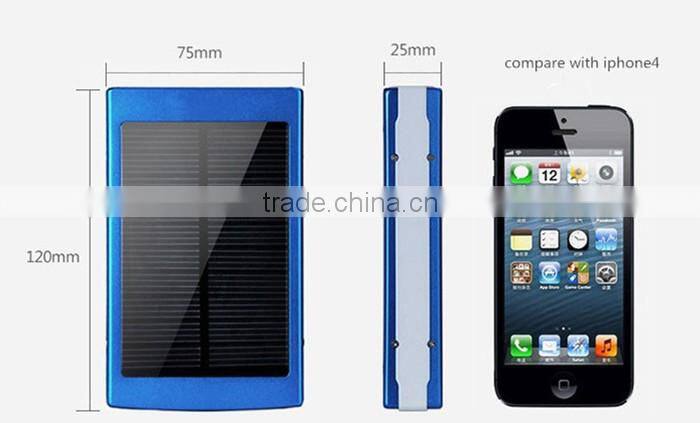 Hot sale low price and high quality solar power bank 10000 mah
