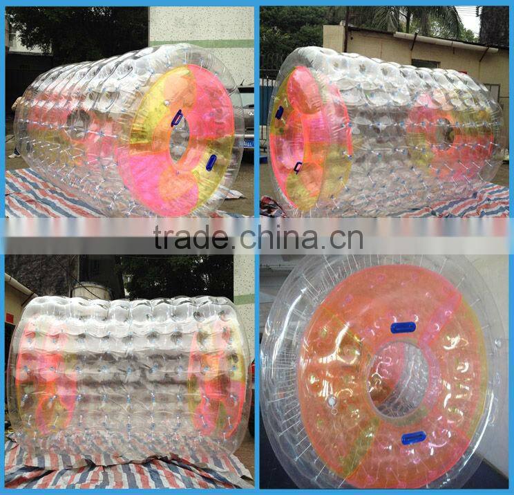 Hot Sale PVC/TPU inflatable water roller,water roller ball price,water walking roller ball