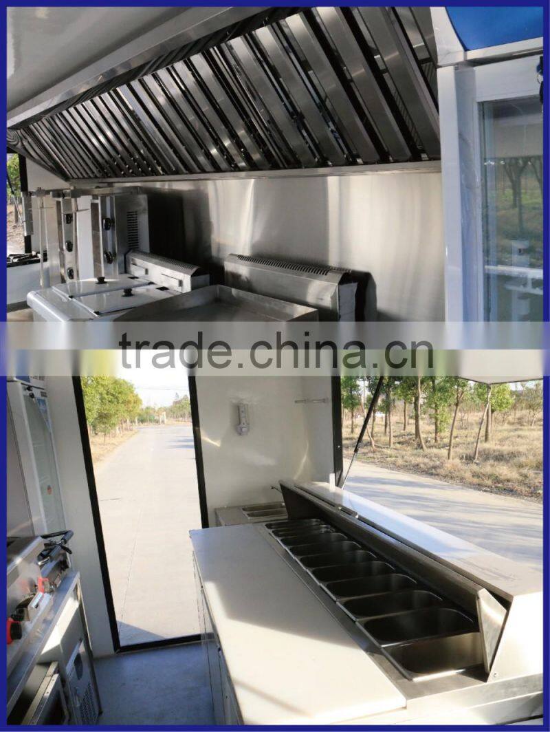 2015 hot sales best quality food cart with logo customzied food cart petrol food cart