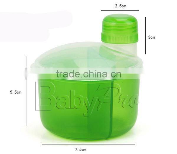 Wholesale Hot Sale Baby Milk Powder Container Plastic Empty Compact Powder Container