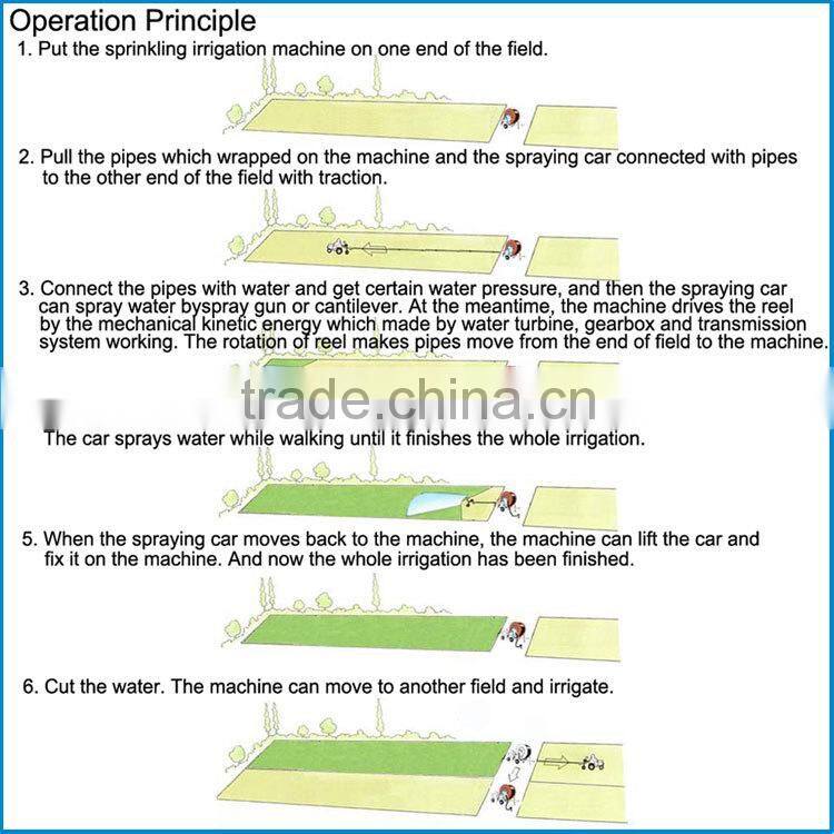 Reasonable High Efficiency Automatic Rain Gun Farm Irrigation Machine Wholesaler