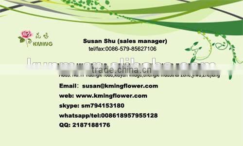 13cm plastic flower heads for funeral use