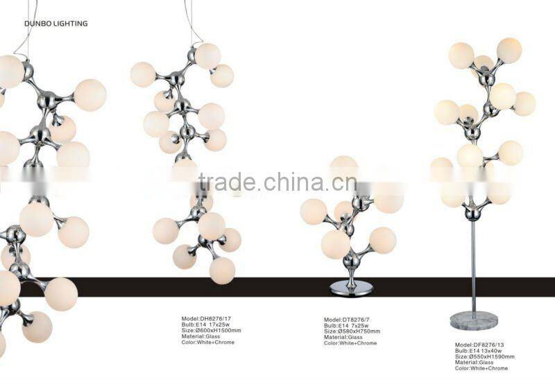 2012 Modern Glass Room Table Lamp
