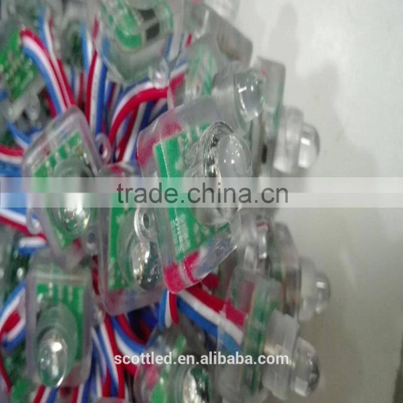 2016 NEW WS2801 crystal-clear LED pixel string light for outdoor billboards