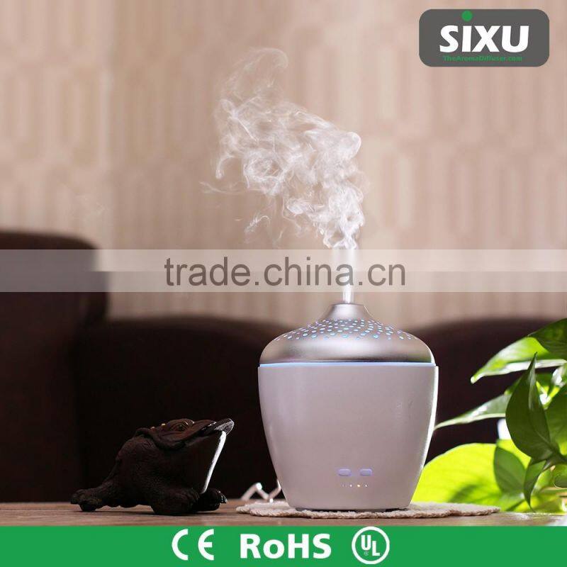 Aluminium LED Aroma Diffuser with Nature Sounds and Music Player