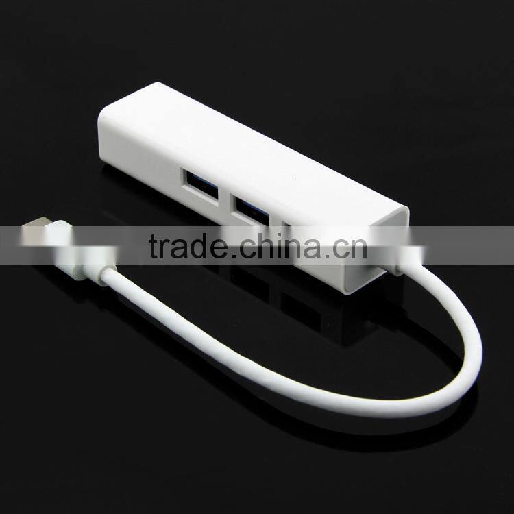 USB 3.1 Type C Rj45 3 Ports USB 3.0 HUB