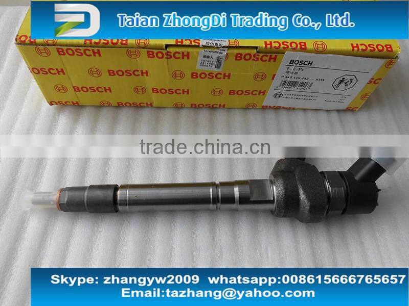 Original and new bosch Genuine common rail injector 0445110442 Great wall 0445110443