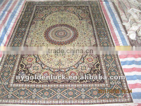 400L 6x9 hand knotted silk persian rugs