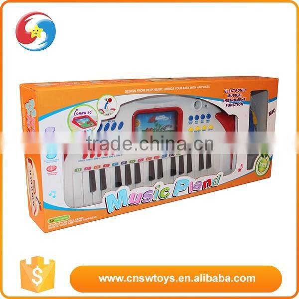 Wholesale import musical instruments kids early educational toy electronic organ