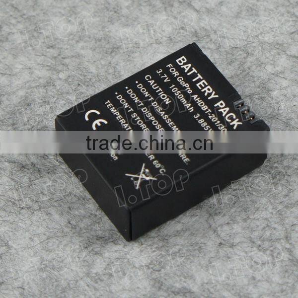For GoPro hero3 camera battery AHDBT-201 AHDBT-301