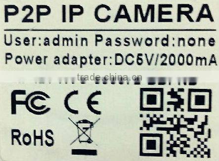 Outdoor 1MP P2P 720P ONVIF Bullet CCTV IP Camera
