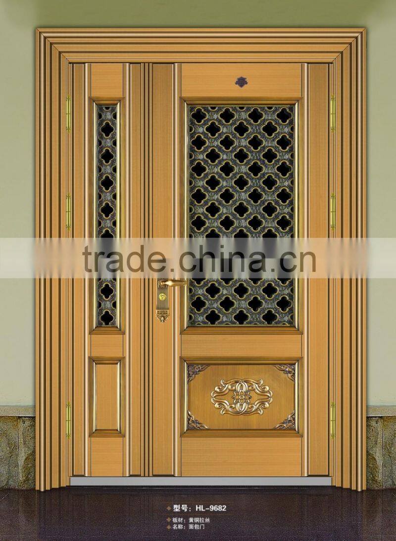Residential decorative steel doors designs bread door