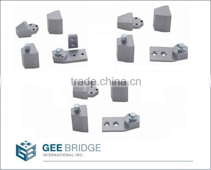 0203603 Window Accessories Aluminum Offset Door Pivot Hinge