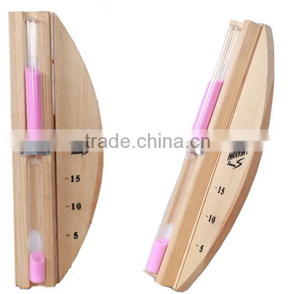 Dry steam sauna room equipment 15 minute cheap wooden sauna sand timer