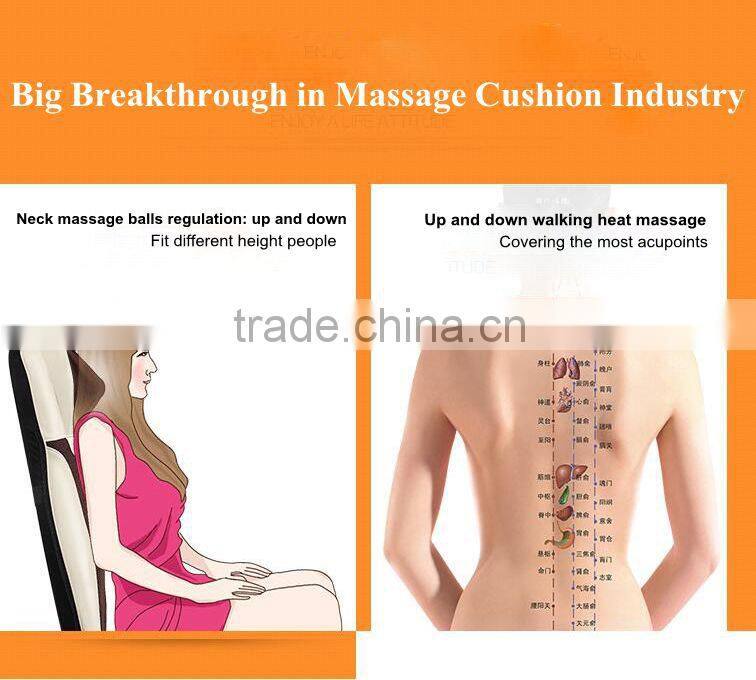 Shiatsu buttocks Office Home use Shiatsu Full Body Electric speed heated massage cushion
