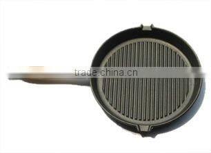 cast iron casserole plate/fry pan/pan