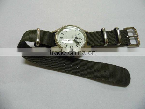 stainless steel back cover high quality nylon strap sport army military watches