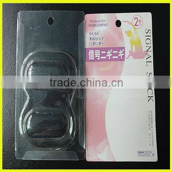 custom cheap Plastic Clamshell Packaging with Hanging Hole