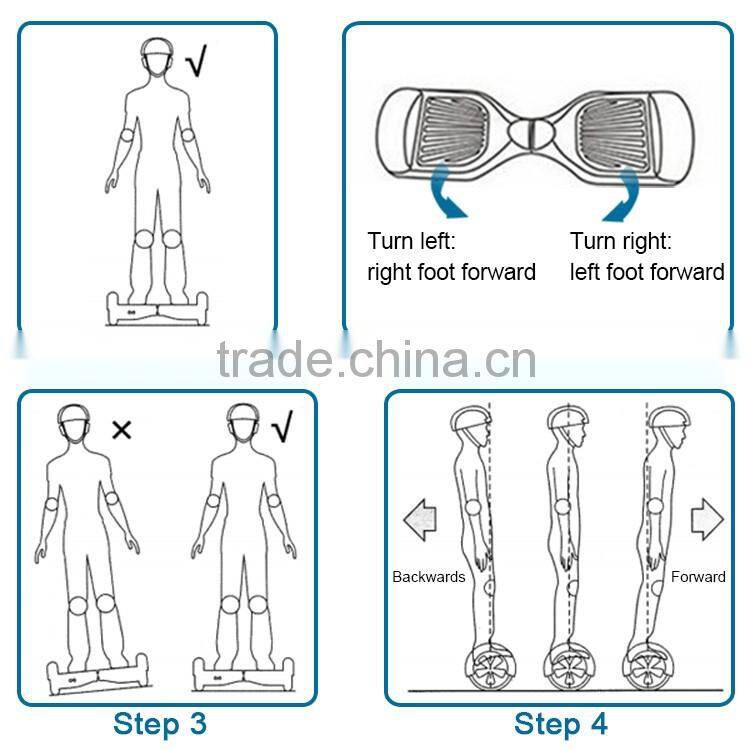 2016 intelligent newest mini self balancing scooter ,self balancing scooter free shipping