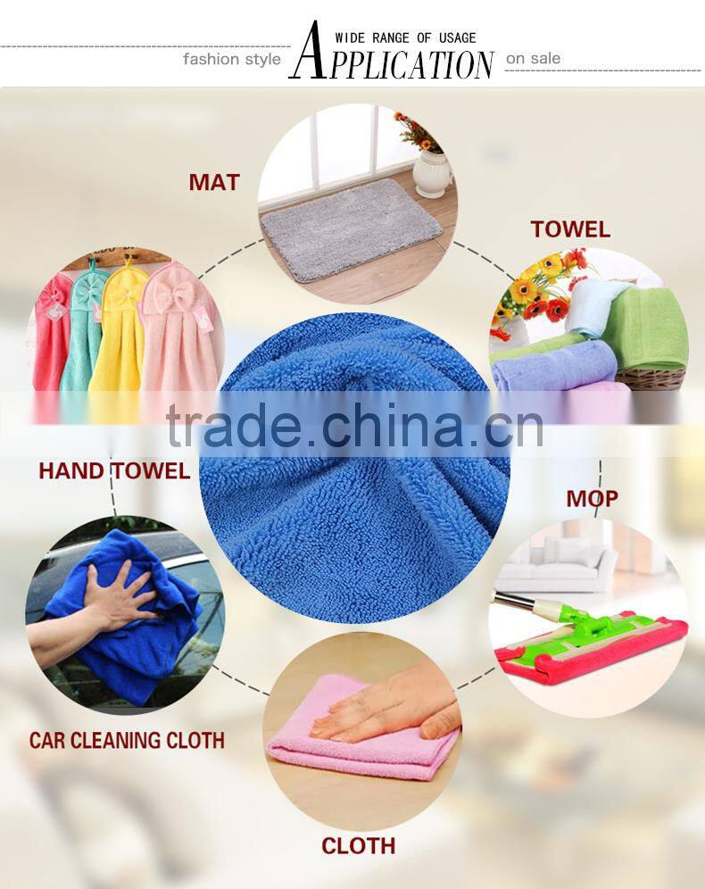 custom top design Microfiber long pile terry fabric,80%polyester 20%polyamide washable soft fabric