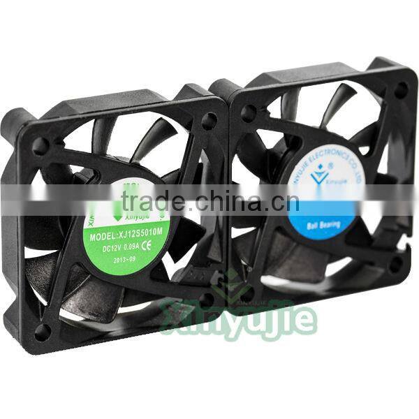 small heat resistant fan 3v dc mini fan 5010 dc fan air cooler