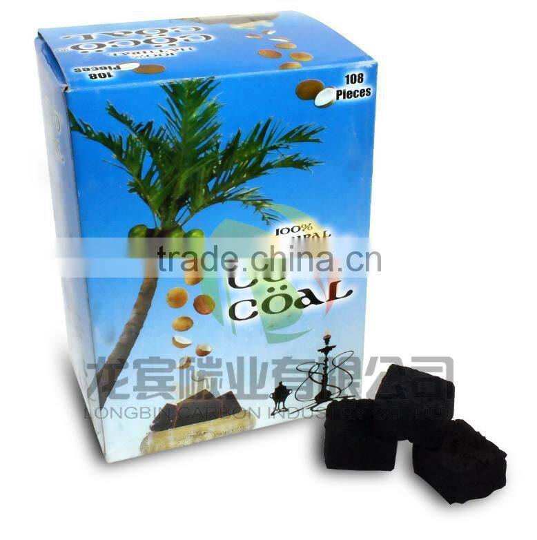 2015 Hot selling hookah white charcoal