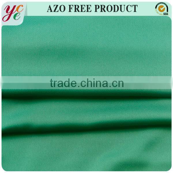 2016 China supplier green dobby 100% polyester fabric for garment