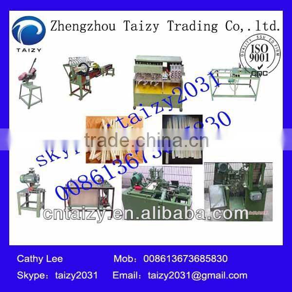 2015 hot twin bamboo chopstick making machines