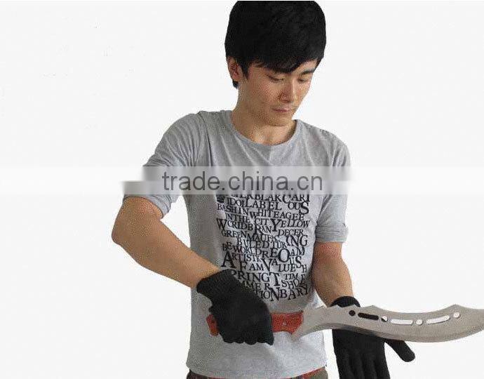 EN388 level 5 Anti Cut kevlar cutting protection glove