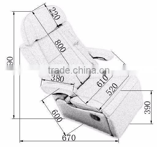 For MPV,tomor homes as Modification, customized seat , Electric auto seat