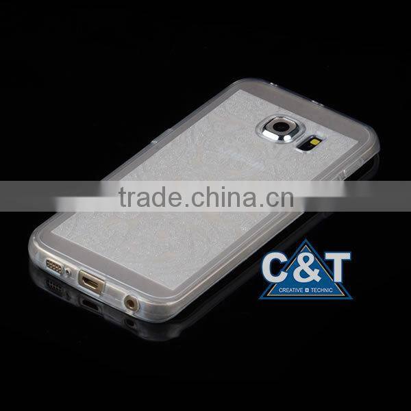 C&T Clear Transparent Flexible Gel Ultra Thin TPU Cases Covers For Samsung Galaxy S7 Edge