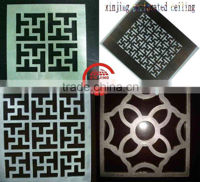 Metal interior decorative design material