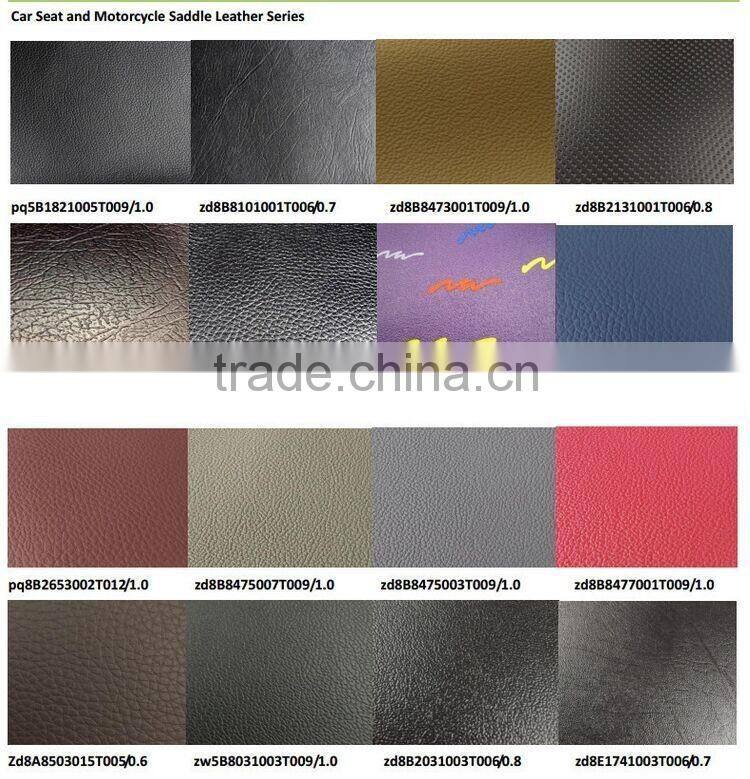 pvc leather for making car seat car decoration,different backing could be choosed