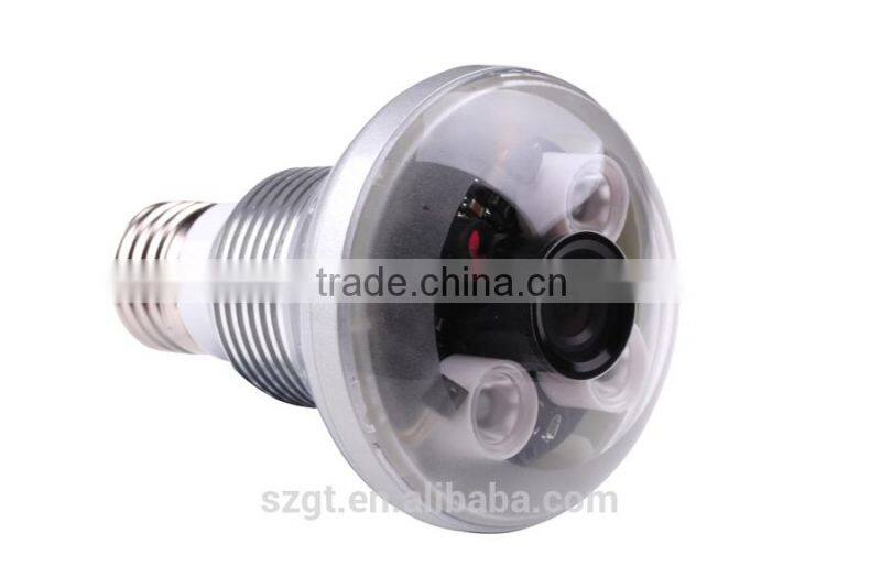 WIFI Full HD 720P Hidden Camera LED Bulb Home Security Lamp Motion Detector