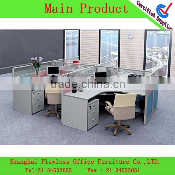 desk workstation,partition ,workstation with cabinet furniture FL-OF-0392