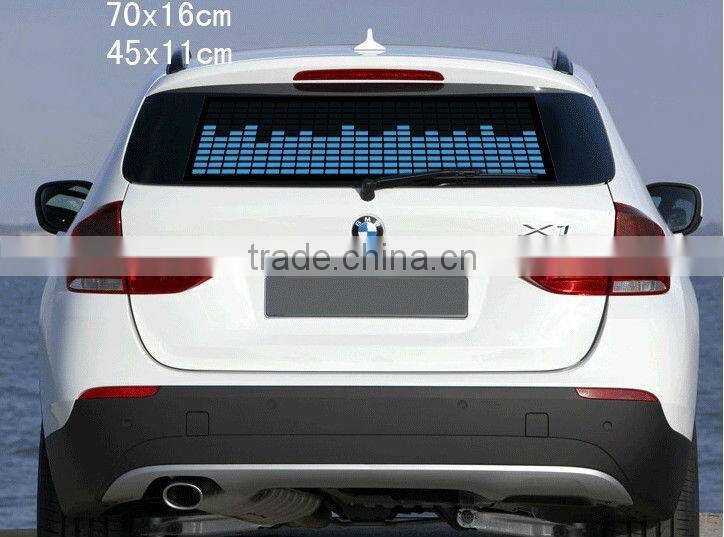 2014the latest auto car fashion stickers,car led stickers/car music rhythm lamp