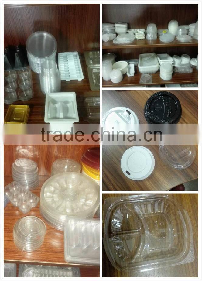 Wenzhou Jienuo PP PS PET PVC PLA plastic cover making machine