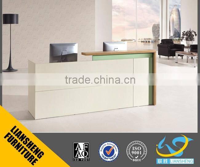 Liansheng Furniture Square Partition Desk with Mental Feets