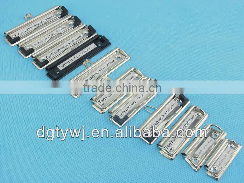 2015 office product sale 100mm metal wire clip&clipboard clips&folding clipboard