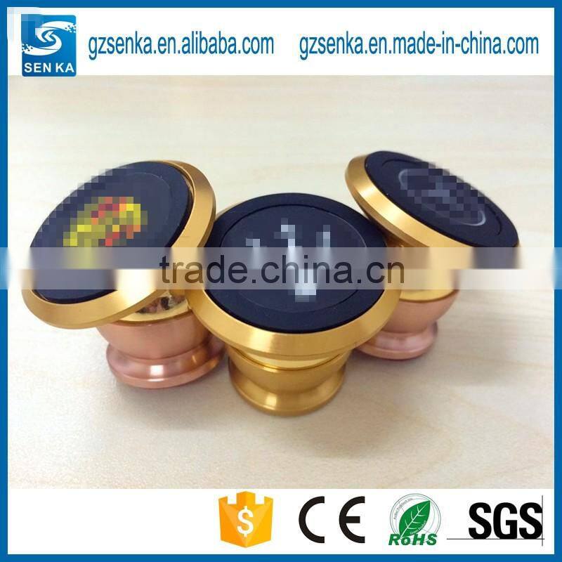 mobile phone accessory aluminium alloy magnetic car phone holder