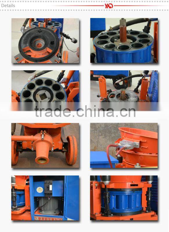 Most Competitive Advantage Hsp7 Bridge Repair Construction Rubber Wheel Gunite Spare Parts