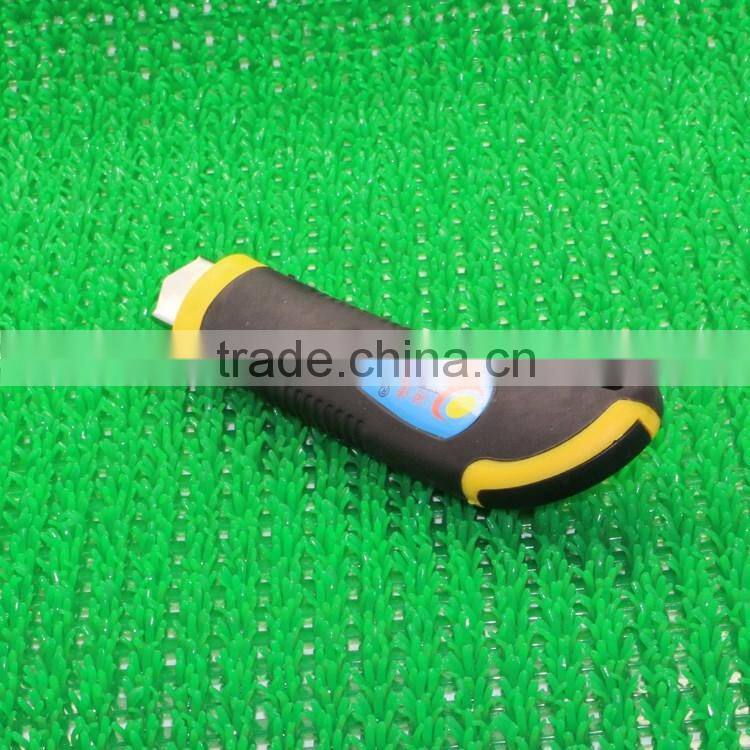 High quality rubber covered cutter knife